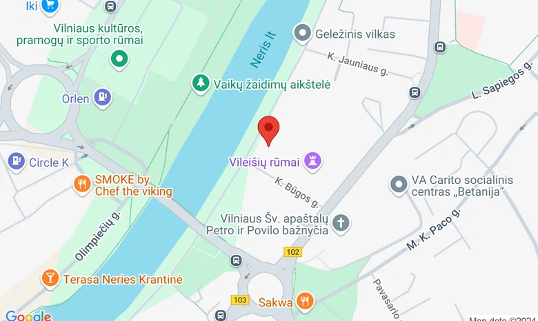 Lietuvių kalbos institutas žemėlapis