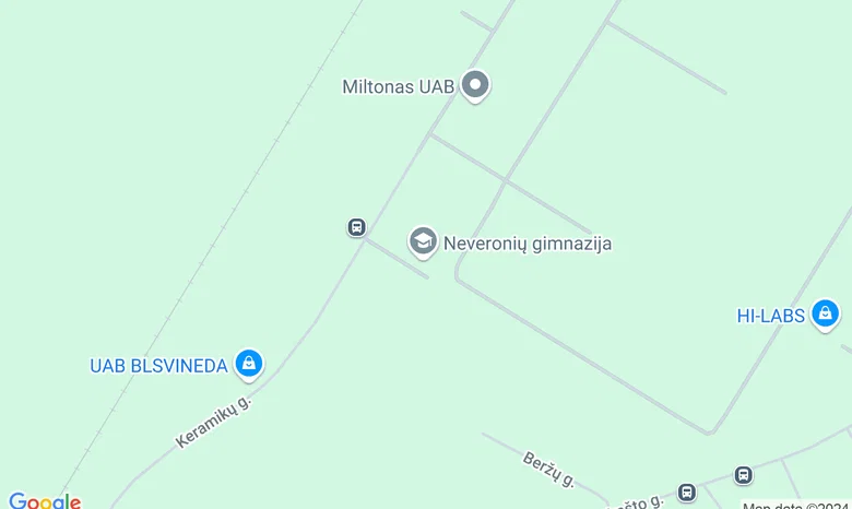 Neveronys žemėlapis