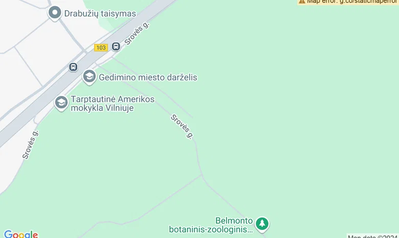 Belmonto miškas žemėlapis
