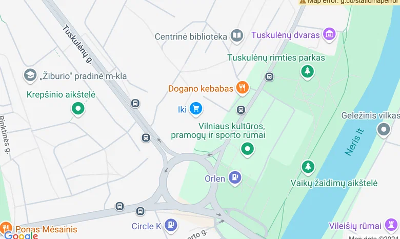 Biliardo klubas Cue Club žemėlapis