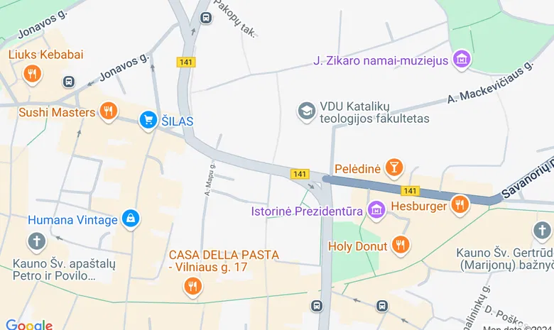 AKAJA DESIGN - galerija žemėlapis