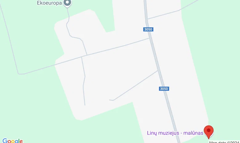 Linų muziejus Stultiškių k., 2 km. nuo Upytės k., Panevėžio rajonas žemėlapis