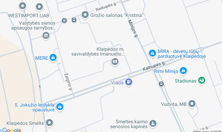Vaikų centras „Ruoniukas“ / Klaipėdos miesto savivaldybės Imanuelio Kanto viešoji biblioteka  žemėlapis