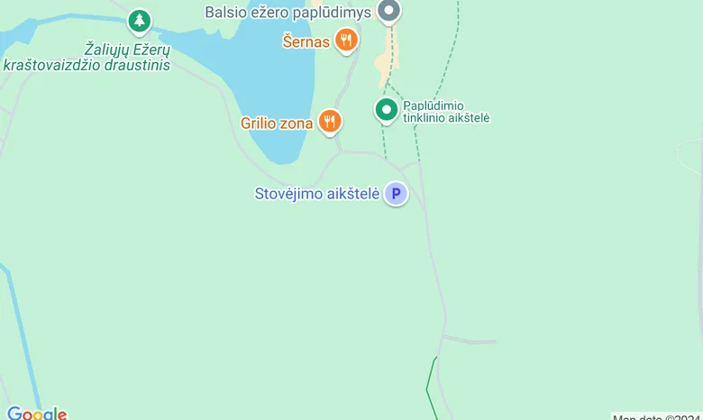 Verkių regioninis parkas žemėlapis