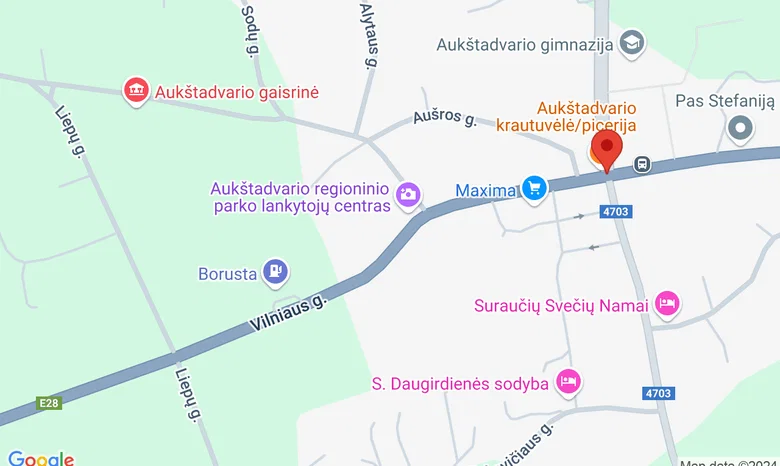 "Vila Sveika", Trakų r., Aukštadvario sen., Varkutonių km. 4  žemėlapis