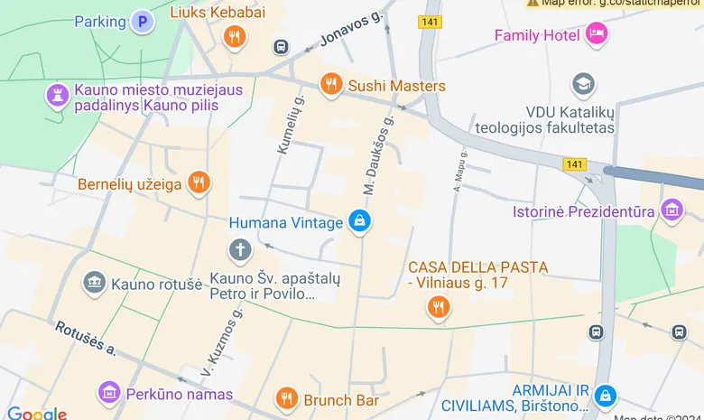 Laisvalaikio namai IN FINE žemėlapis