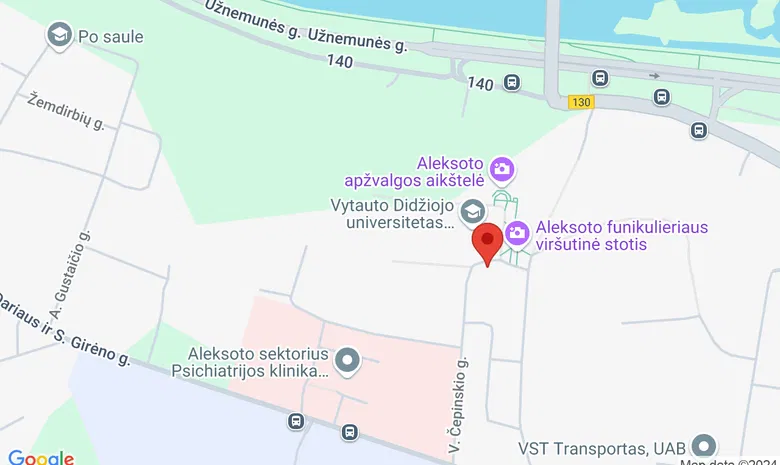 Kauno Jurgio Dobkevičiaus progimnazija žemėlapis