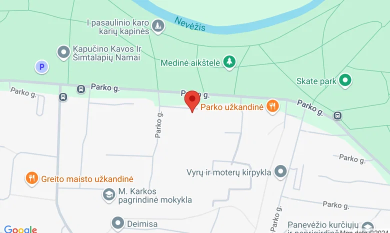 Vaikų biblioteka "Žiburėlis" žemėlapis