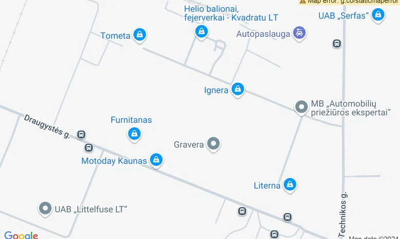 Konferencijų centras žemėlapis