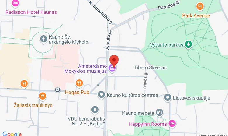 Galerija Paveikslai.lt Kaunas žemėlapis