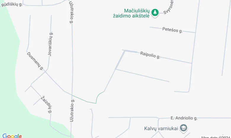 Abromiškės žemėlapis
