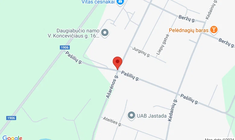 Pelėdnagiai žemėlapis