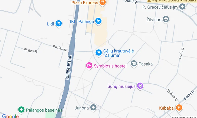 Prie IKI parduotuvės žemėlapis