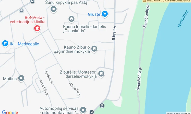 „Žiburio“ pagrindinės mokyklos stadionas žemėlapis