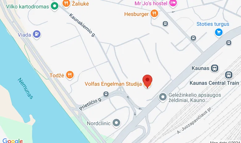 Volfas Engelman Studija žemėlapis