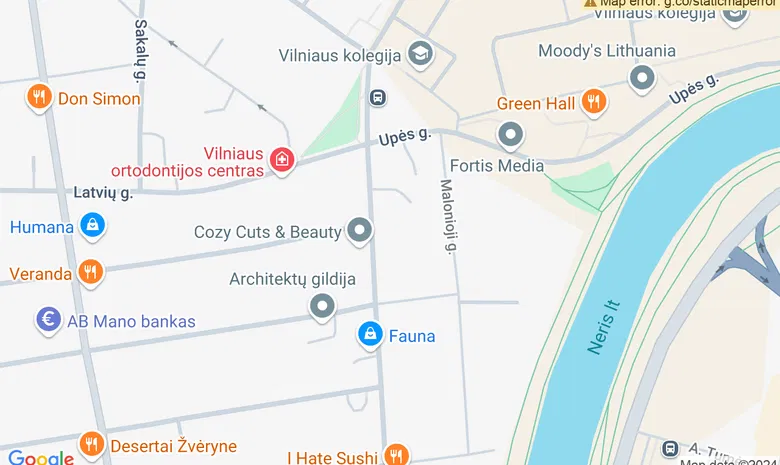 Galerija baras Fantomas žemėlapis