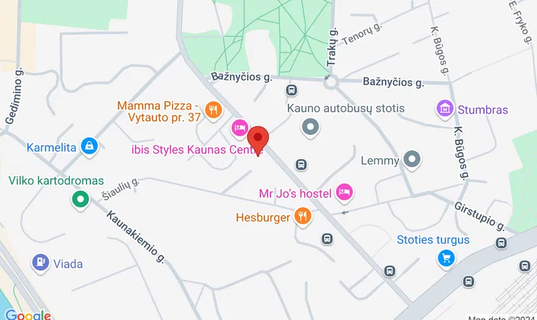 Verslo parkas „Aušra“ žemėlapis