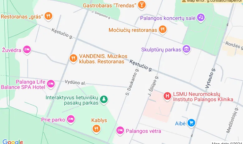 Antano Mončio namai-muziejus žemėlapis