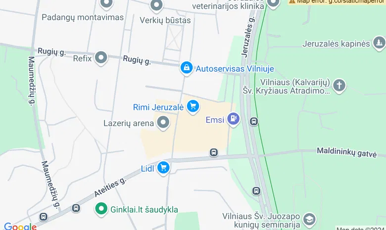 KIKILIO LIZDAS šeimos kavinė, vaikų žaidimų kambarys žemėlapis