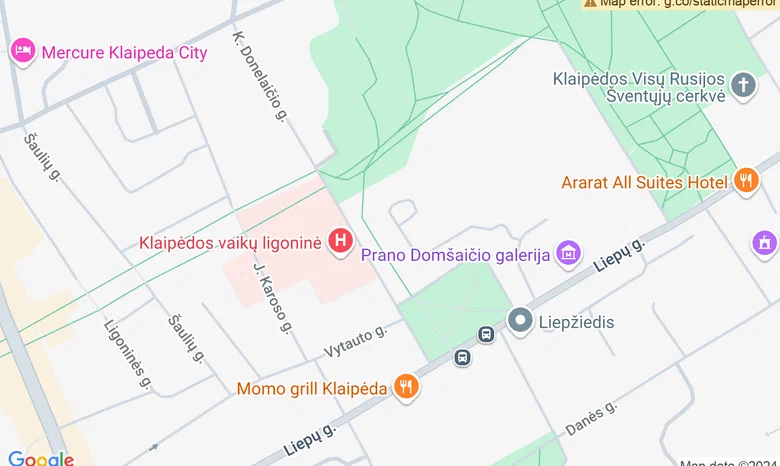 VŠĮ "8 Gidai" žemėlapis