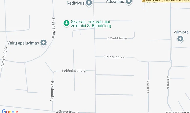 Gyvenu miške žemėlapis