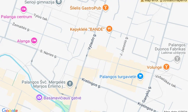 Natūra žemėlapis