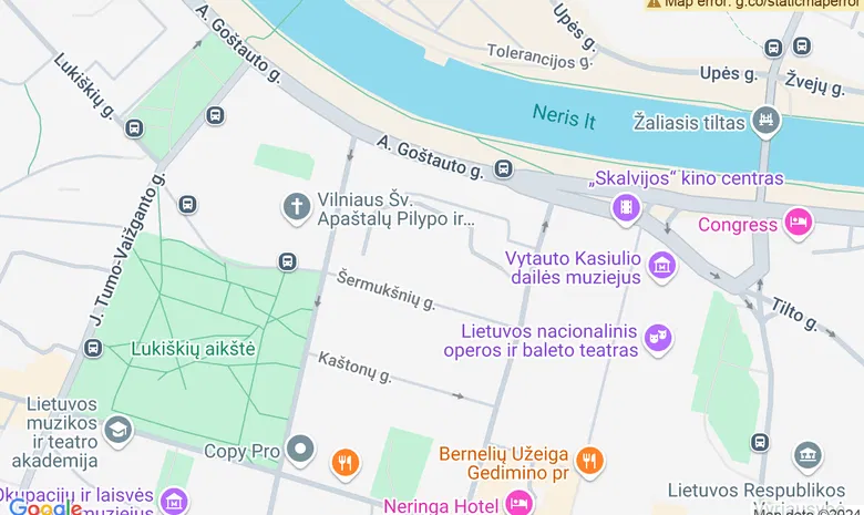 Šokbaris žemėlapis