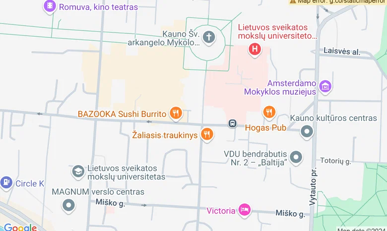 BAZOOKA žemėlapis