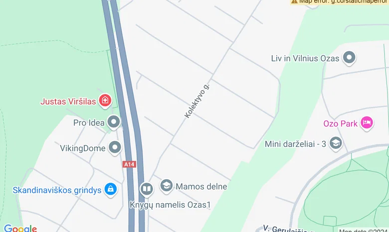 Mokymų centras "SoulAction" žemėlapis