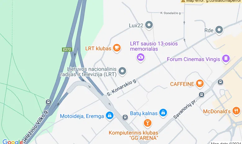 LRT televizija žemėlapis