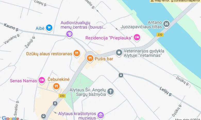 Baras Fenix žemėlapis