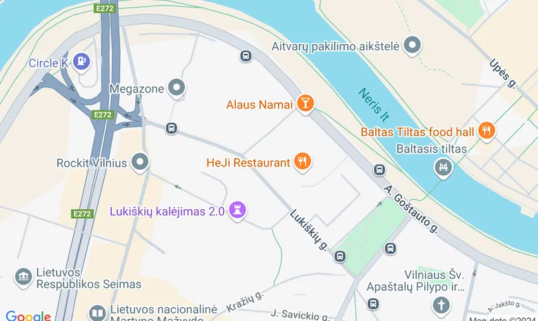 Moscow Cocktail Bar žemėlapis