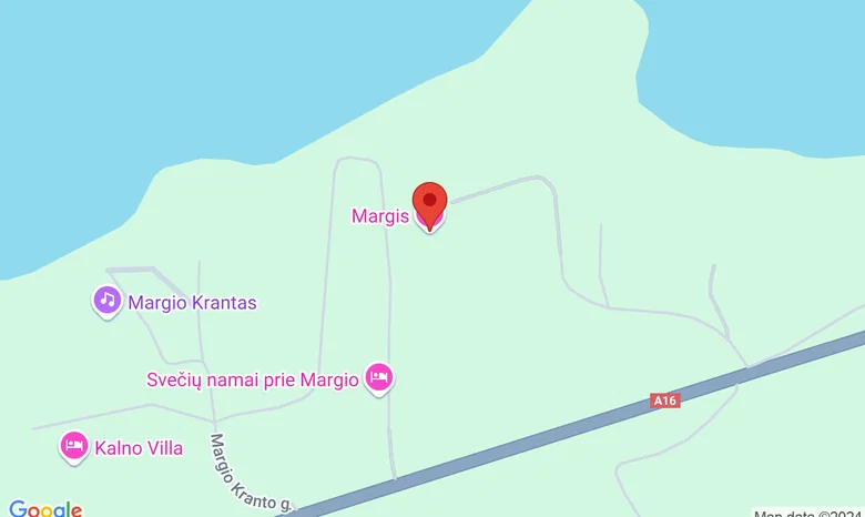 Viešbutis "Margis" žemėlapis