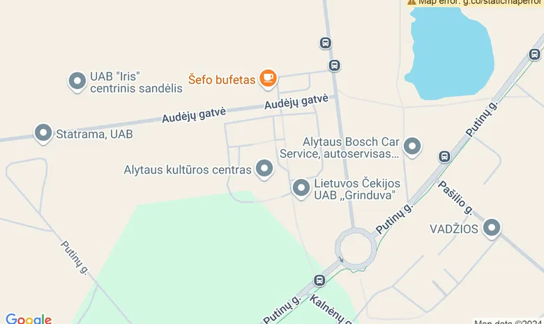 AKKC žemėlapis
