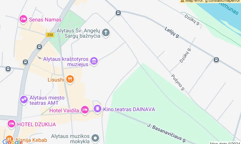 Anzelmo Matučio memorialinis muziejus žemėlapis