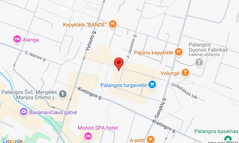 Vyno Uoga žemėlapis