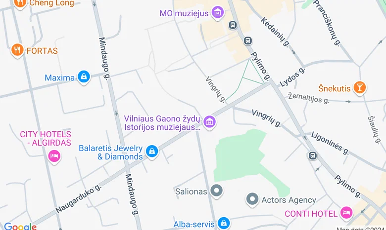 Vilniaus Kolegija, Ekonomikos fakultetas žemėlapis