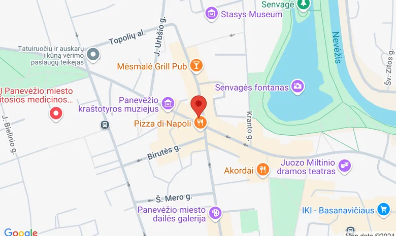 Pumpurai / Juvelyrikos studija žemėlapis