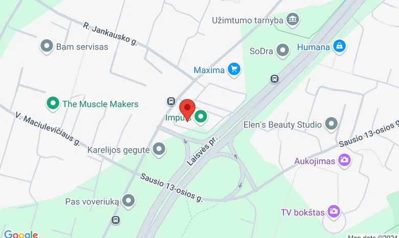 Fokus pizza žemėlapis