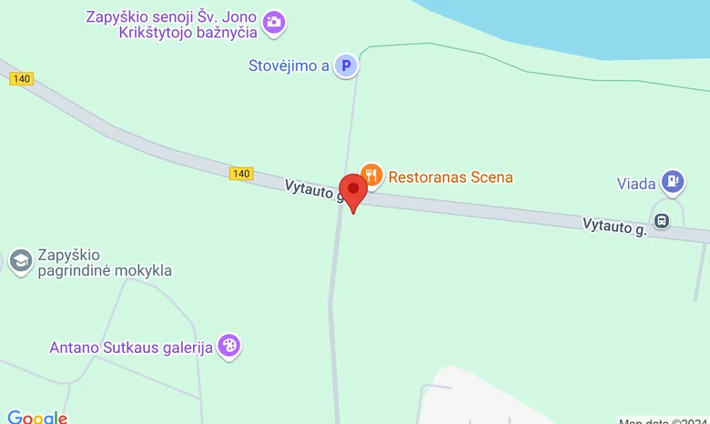 Kūrybos ir užimtumo stuba žemėlapis