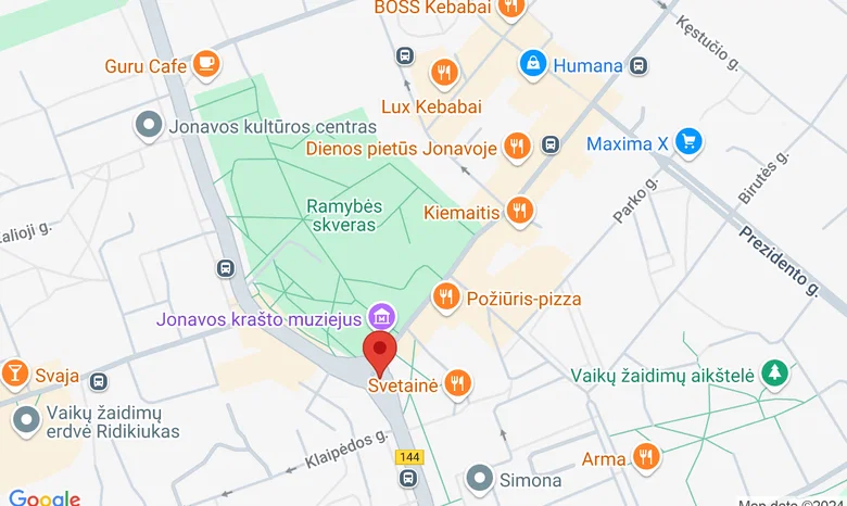 Jonavos suaugusių ir jaunimo mokymo centras  žemėlapis