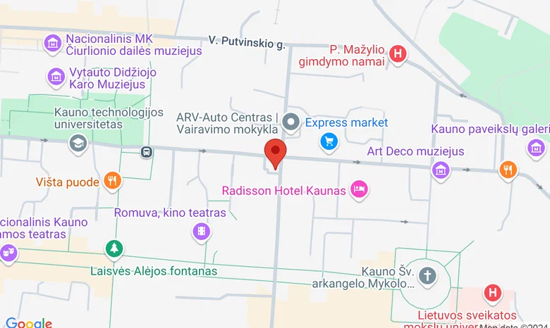 Vingiu Dubingiu aludė žemėlapis