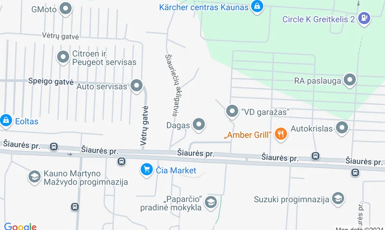 Sotus pilvas žemėlapis
