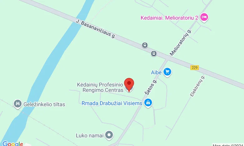 Kedainių profesinio rengimo centras žemėlapis