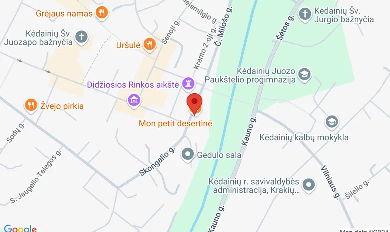 Mikalojaus Daukšos viešoji biblioteka žemėlapis