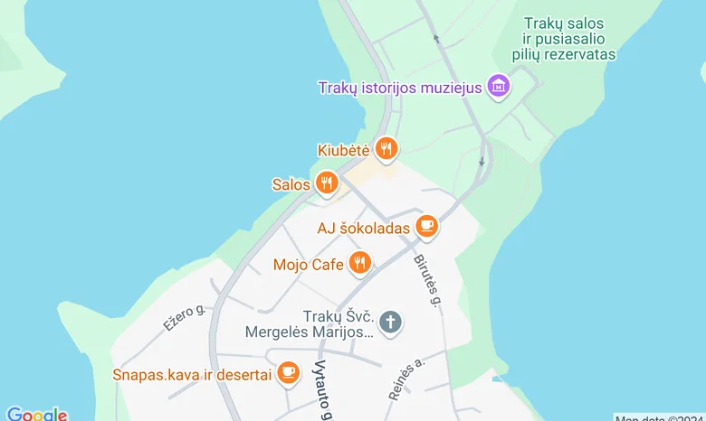 Vila Viesai žemėlapis