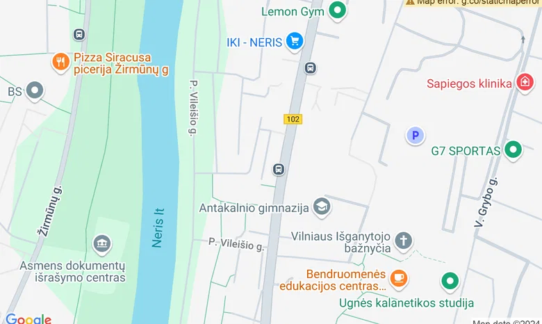 Alessandro International Akademija žemėlapis