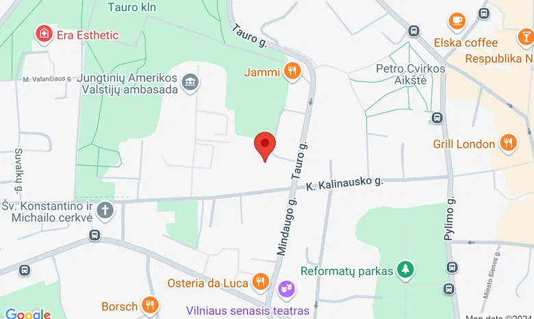 Sportininkų mokymų centro konferencijų salė žemėlapis