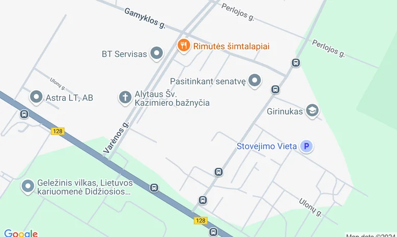 Alytaus m. savivaldybės visuomenės sveikatos biuras žemėlapis