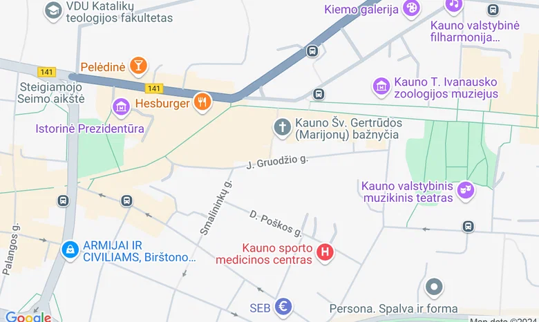 Erudito Licėjus žemėlapis